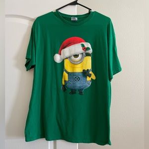 Christmas Green Minion T-Shirt